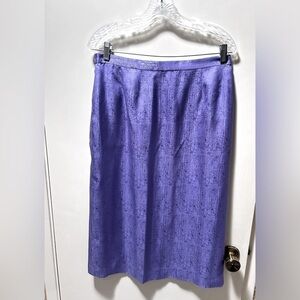 Adrianna Papell Silk Purple Skirt Size 16​​​​​​